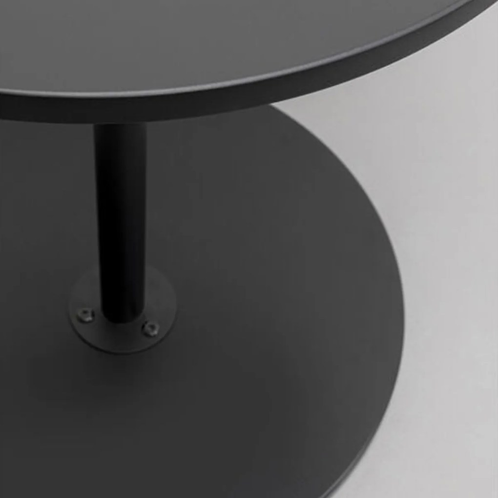 Kare Design Better Together Bijzettafel Met Ronde Poef - 46 X 46cm.
