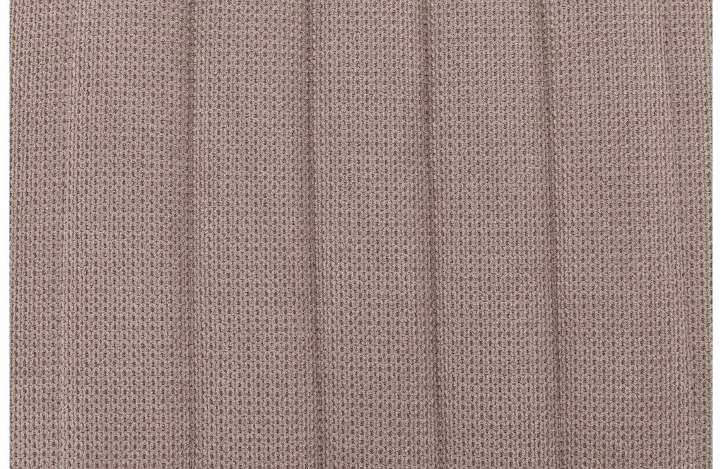 Goossens Eetkamerstoel Manta beige stof met armleuning, urban industrieel