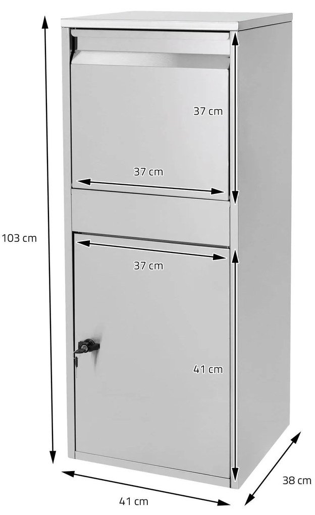Pakket brievenbus Gijzo | ML-Design