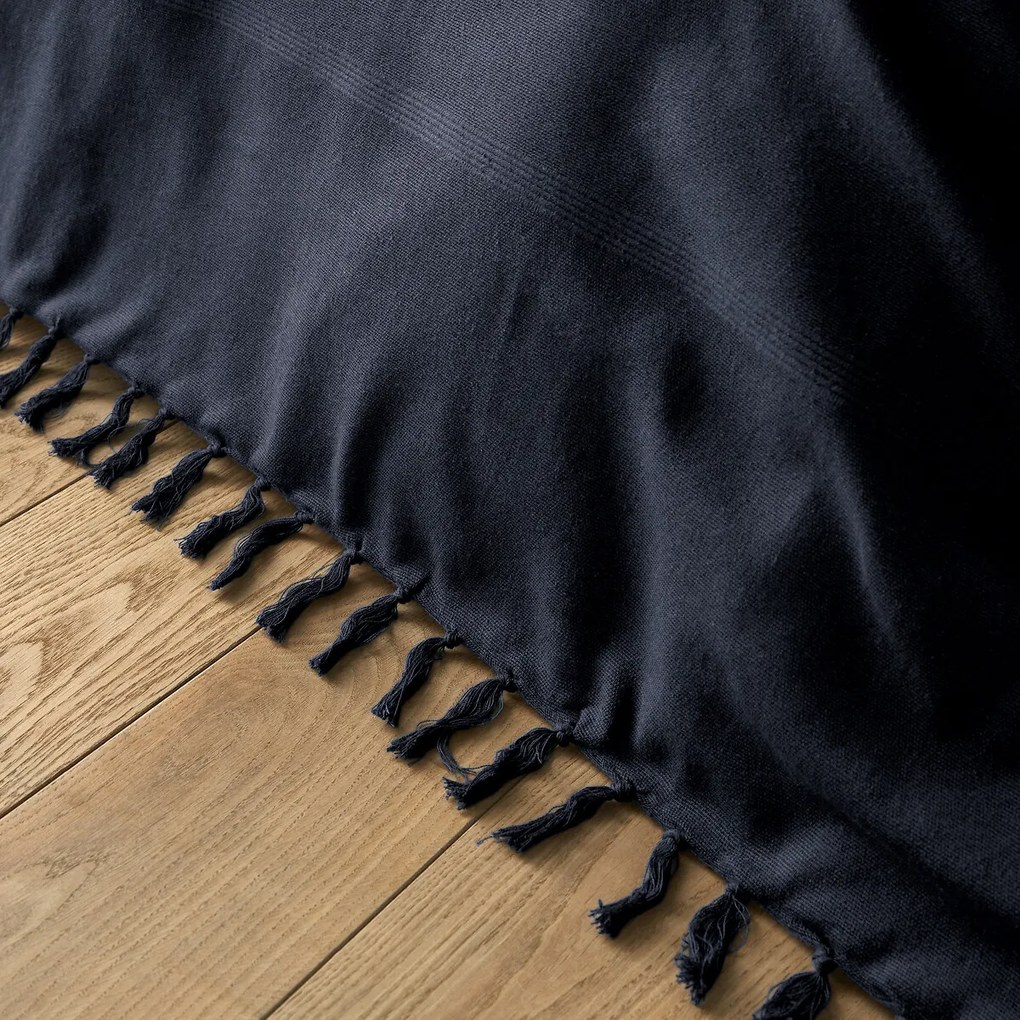 Katoenen beddensprei met franjes, Nedo