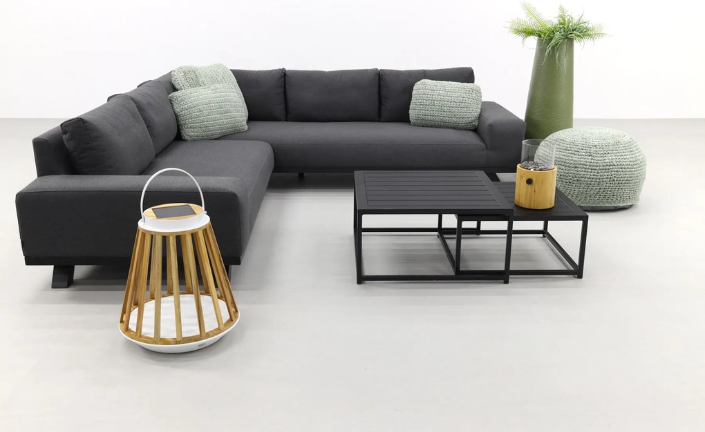 Barcelona/Royalty Sunbrella loungeset - Sooty - 4-delig OP=OP