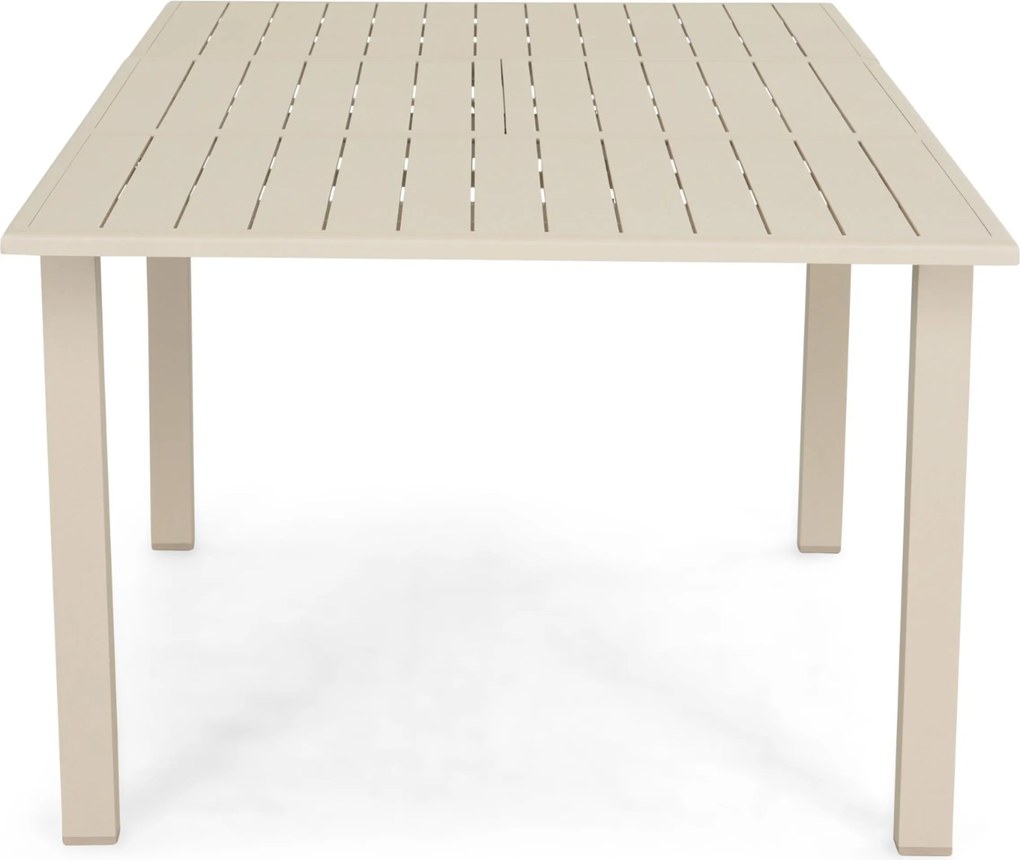 Dining Tuintafel rechthoekig uitschuifbaar 160/240x100 cm Zand/Beige Arvento