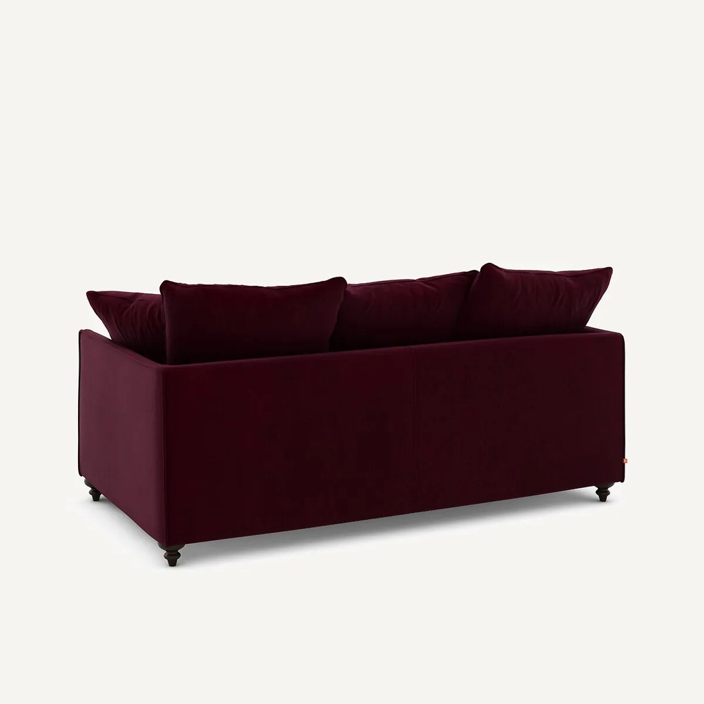 Omvormbare compacte bank in fluweel, Lazare