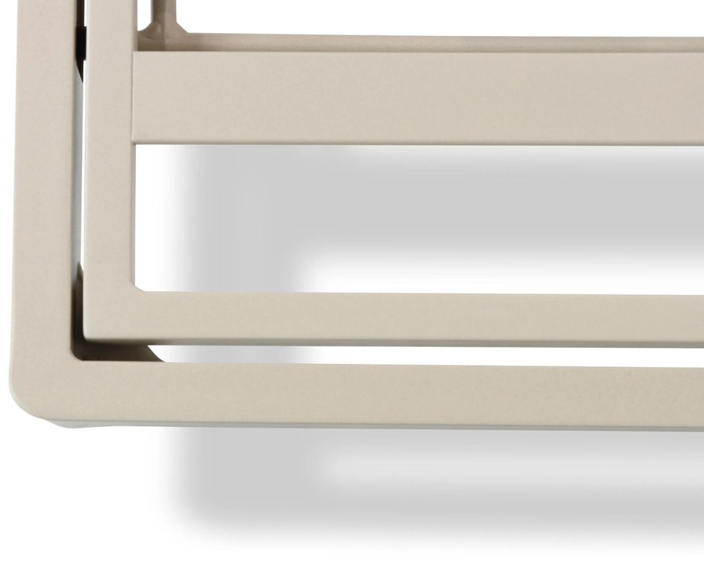 Coco Ibiza Ligbed Aluminium/wicker Taupe