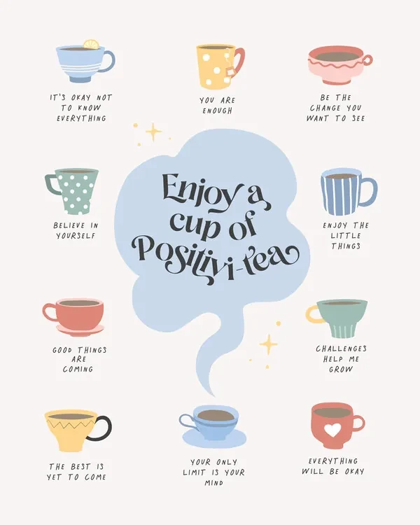 Ilustratie Positivity, Beth Cai