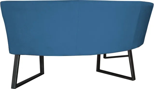 Eetkamerbank - Amsterdam - stof Element azure 21 - geschikt voor tafel 130 cm