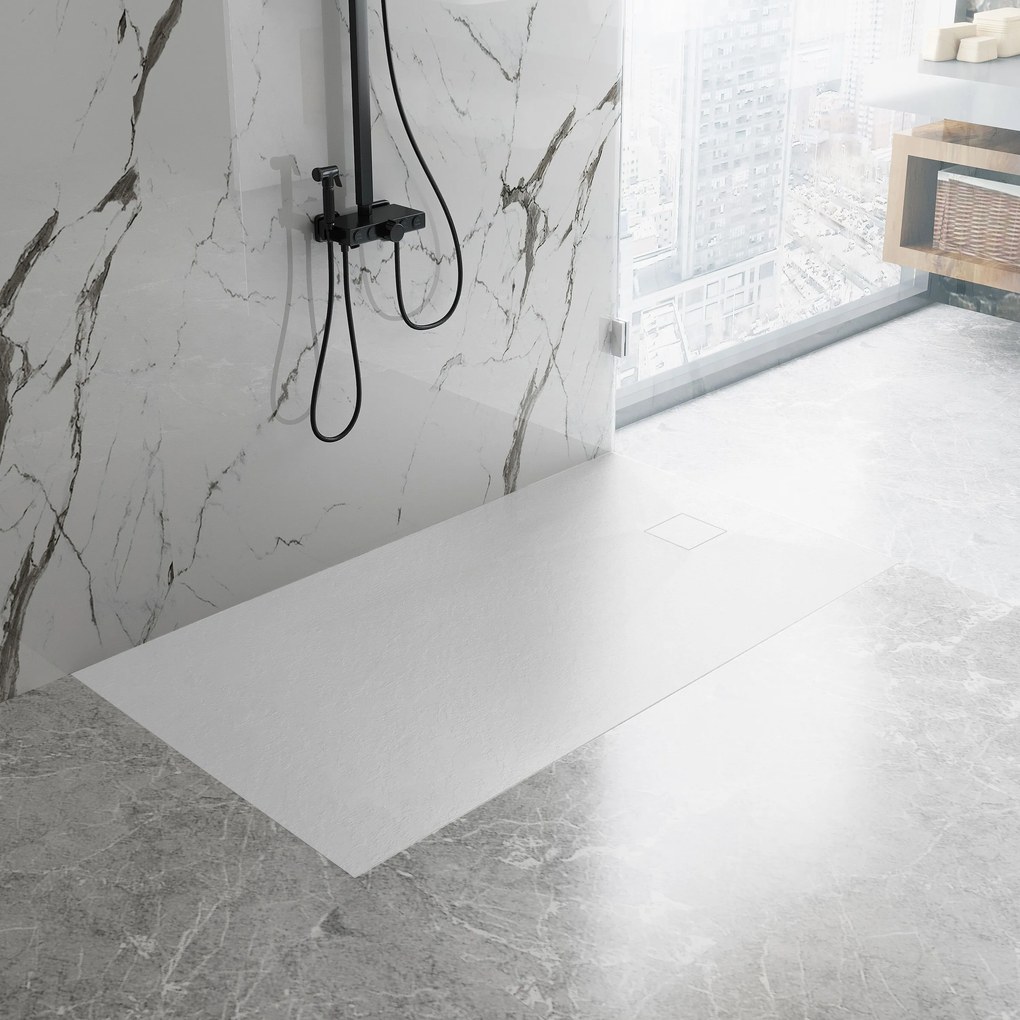 Douchebak Rea Magnum White 120x90
