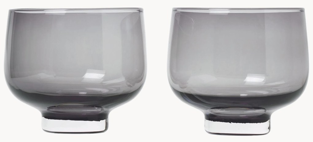 Waterglazen Flow, set van 2
