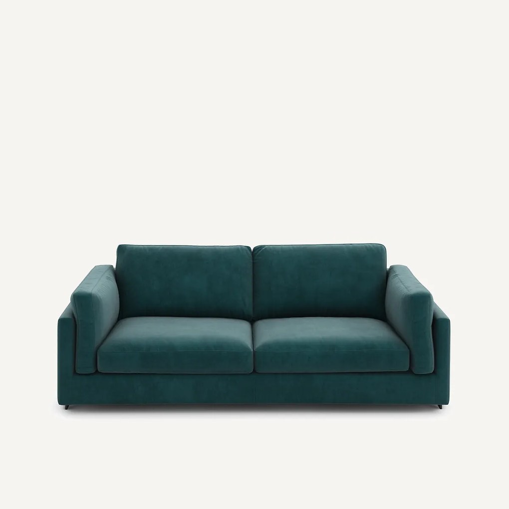 Omvormbare bank in fluweel, César