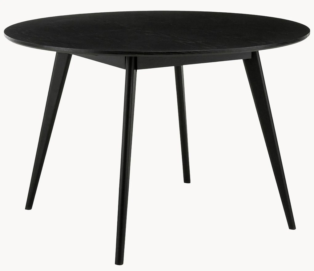 Ronde eettafel Yumi van rubberhout, Ø 115 cm