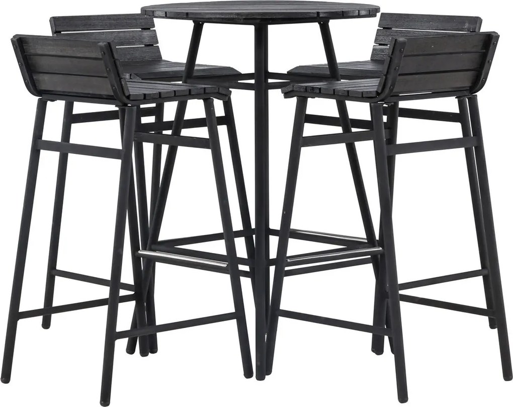 The Outsider Barset - Sem - Zwart - 5 delig - The Outsider