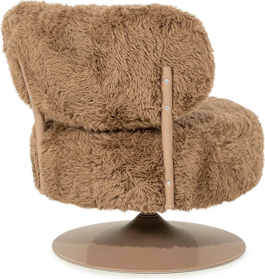 Fauteuil Draaibaar Taupe