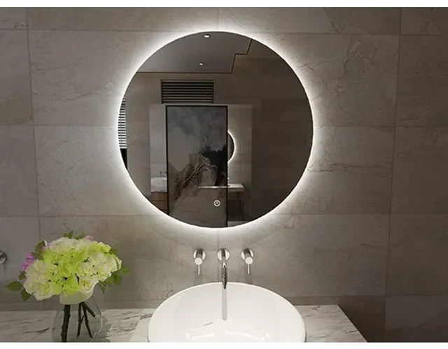 Xellanz Giro spiegel rond met LED, dimbaar 100 cm 38.4402