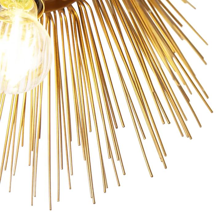 Art Deco plafondlamp goud - Broom Landelijk E27 rond Binnenverlichting Lamp