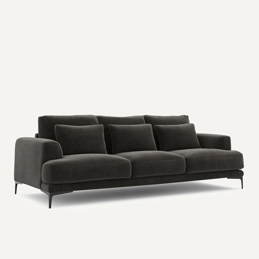 4-zits fluwelen chenille bank, Marsile