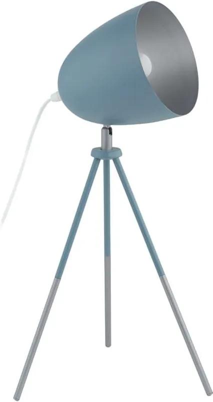 EGLO tafellamp Chester-p - donkerblauw/zilver - Leen Bakker