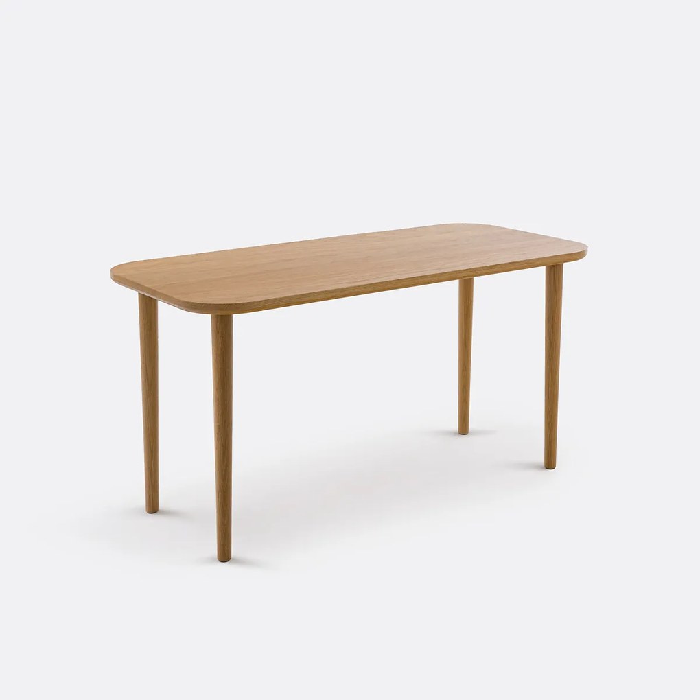 Salontafel in massief eik, B100 cm, Crueso