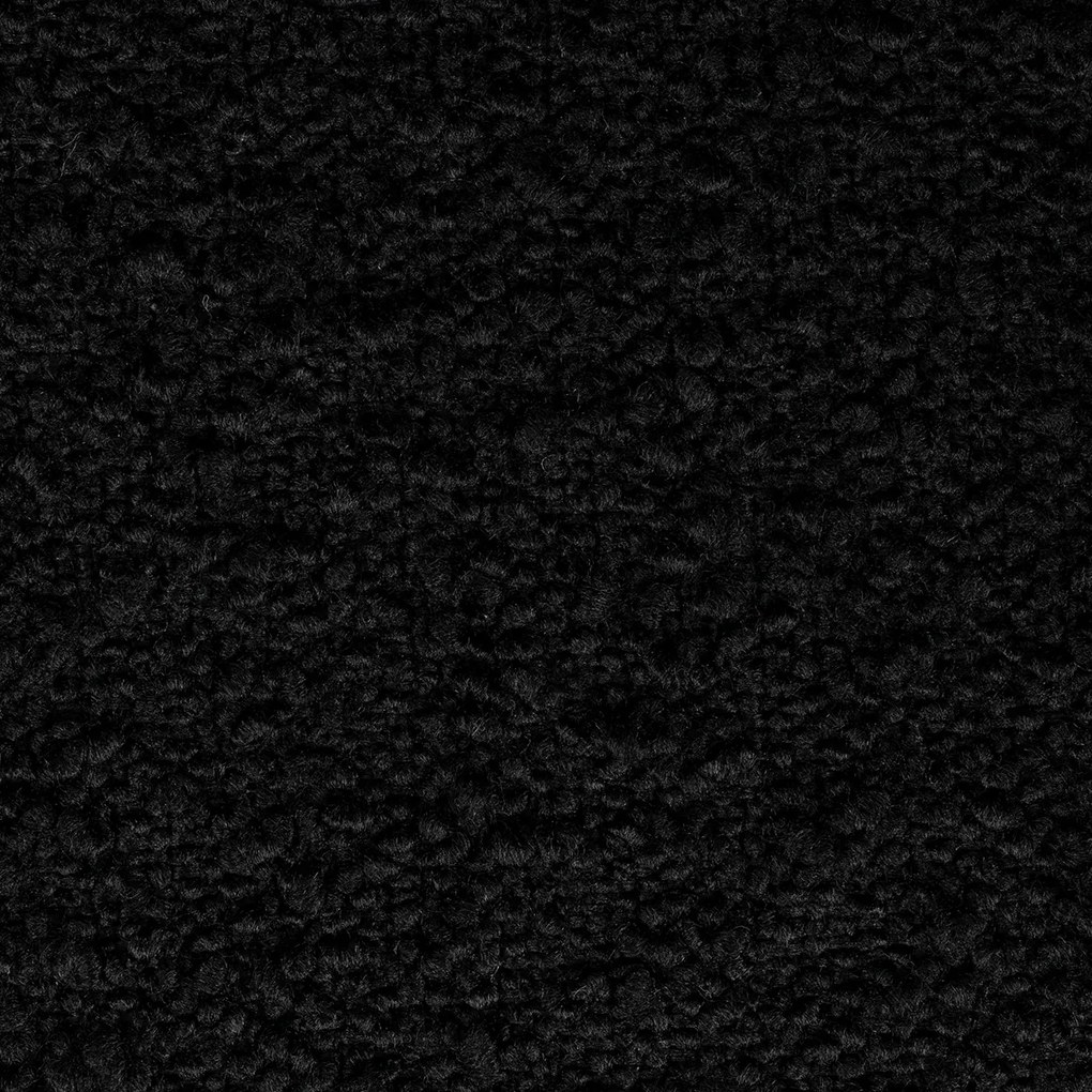 Zuiver Doulton Swivel Design Eetkamerstoel Draaibaar Zwart Boucle
