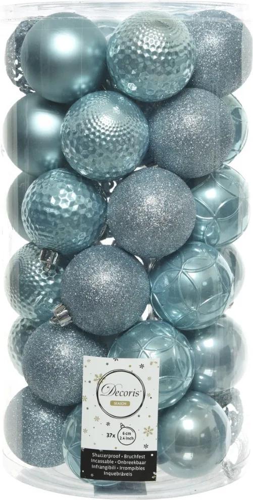 Kerstballen Mix 37 st. - Arctic Blauw