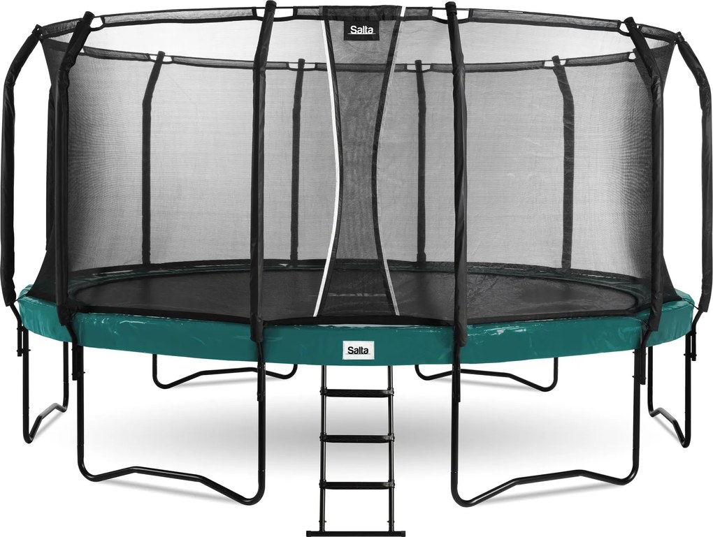 Salta First Class trampoline - Diameter 487cm - Rond groen