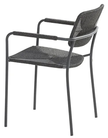 4 Seasons Outdoor Bora tuinset antraciet met Ambassador tafel  Tuinset    houtkleur weerbestendig
