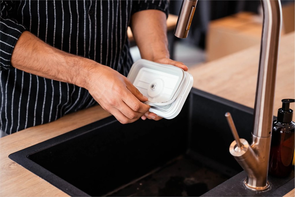 ZWILLING Fresh & Save Vacuümdoos M, Kunststof, semitransparant-Grijs - Fresh & Save - ZWILLING