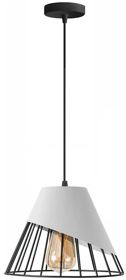 HANGLAMP METAAL WIT APP228-1CP