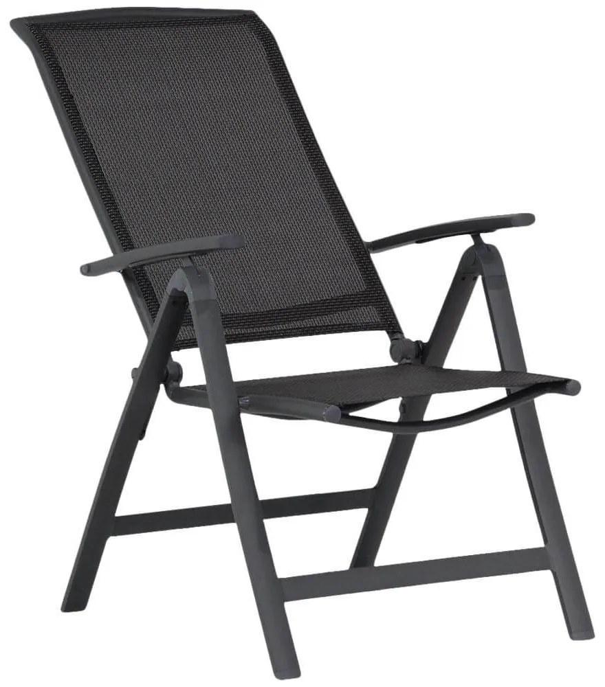 Tuinset 2 personen 90 cm Aluminium/textileen Grijs Lifestyle Garden Furniture Tirana/Mondello