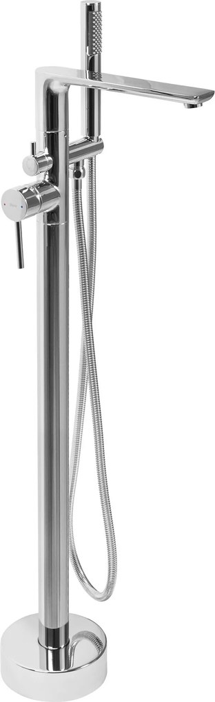 Vloeren badmengkraan Rea Flores Chrom