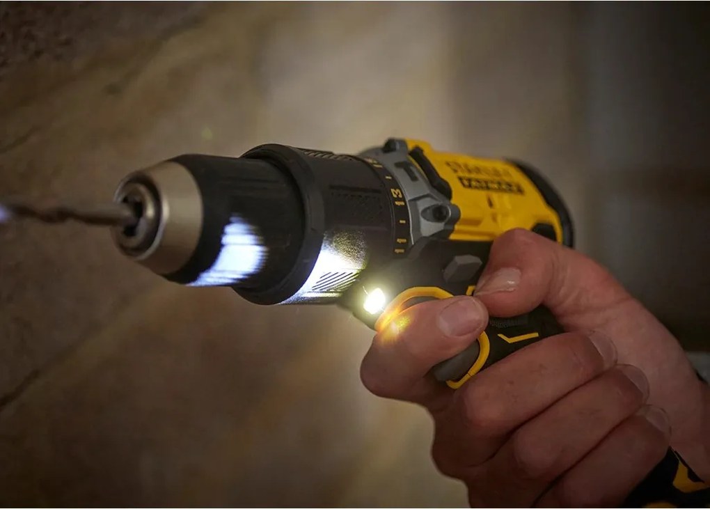 Stanley Accu-Schroefklopboormachine SFMCD715D2K