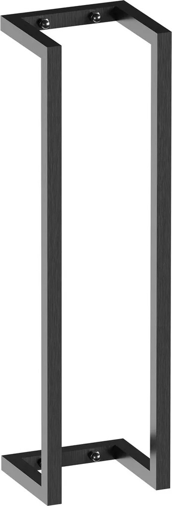Brauer handdoekrek 60cm gunmetal geborsteld PVD