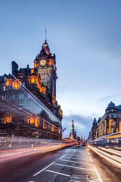 Foto The Royal Mile in Edinburgh, Scotland., Julian Elliott Photography