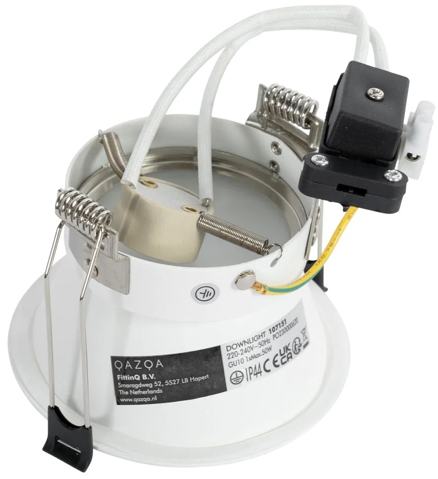 Smart inbouwspot wit IP44 incl. Wifi GU10 70mm - Dept