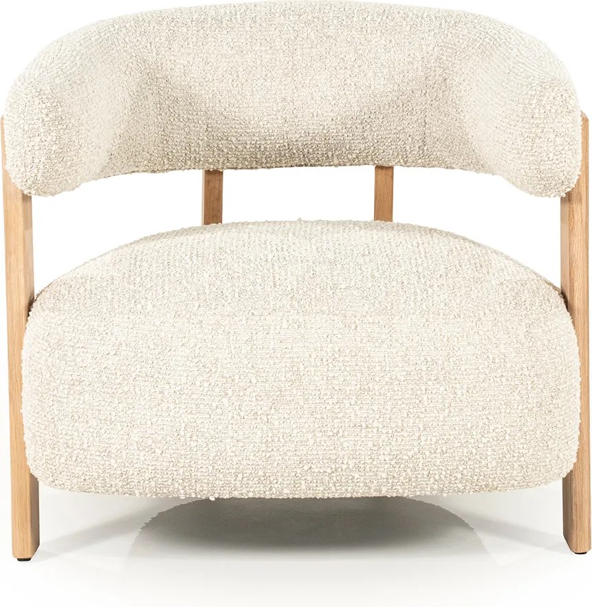 Armleuningstoel Boucle Beige