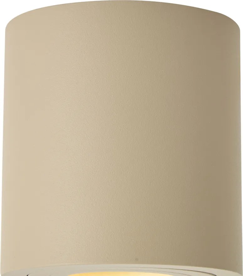 Moderne plafondspot taupe GU10 50mm IP44 - Capa