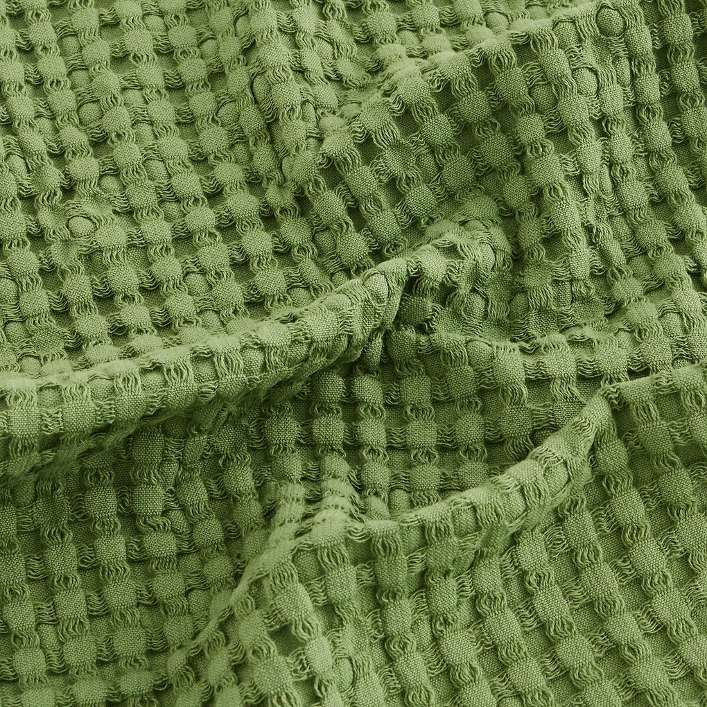 Handdoek in katoen met honingraat Tifli