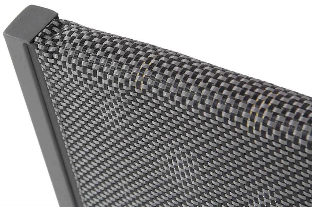 Tuinset 6 personen 220 cm Aluminium/textileen Grijs Presto Ricadi/Madras