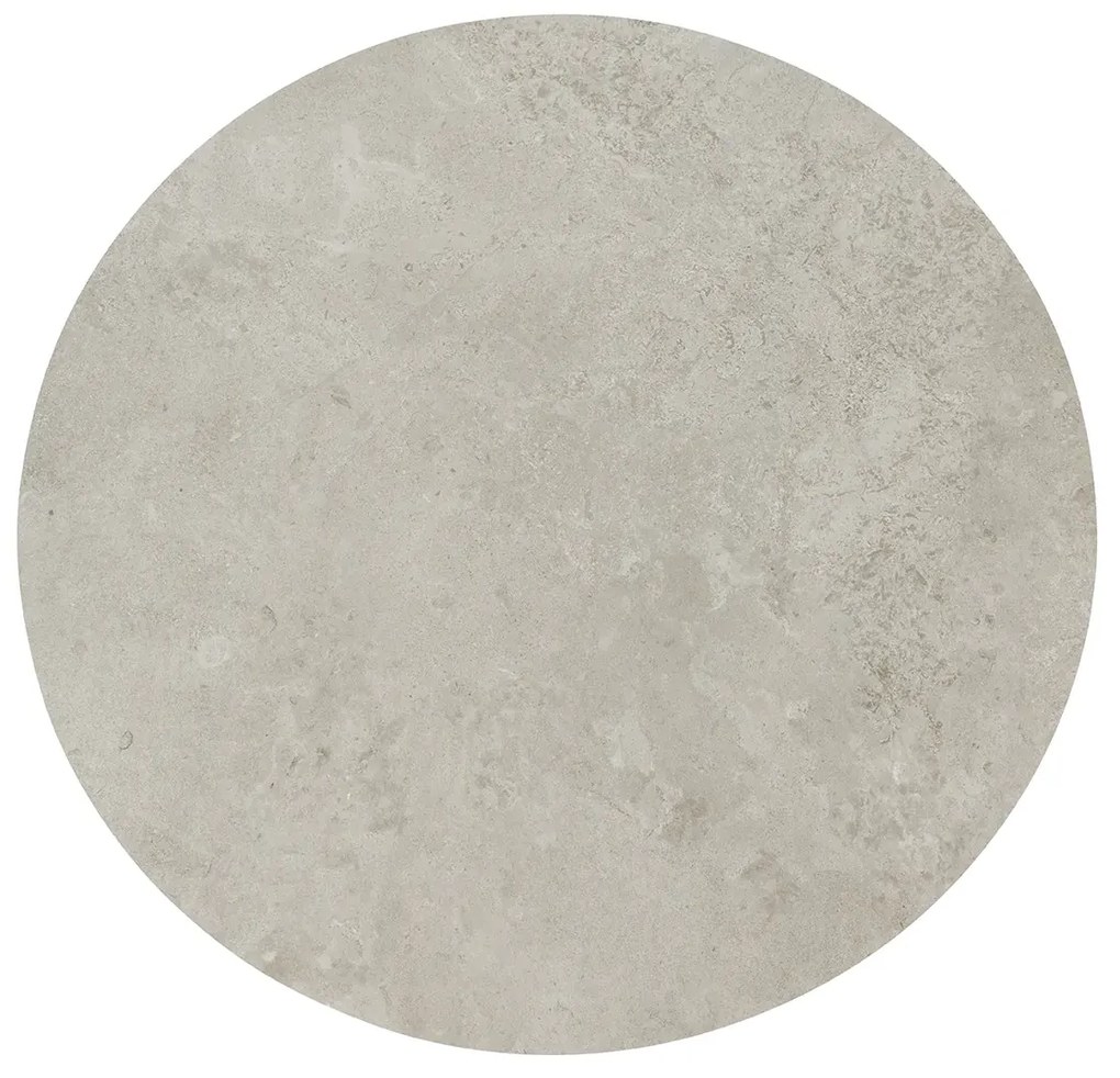 4 Seasons Outdoor Allora tuinset latte met Prado tafel met keramisch blad Ø 130 cm SALE Tuinset beige weerbestendig