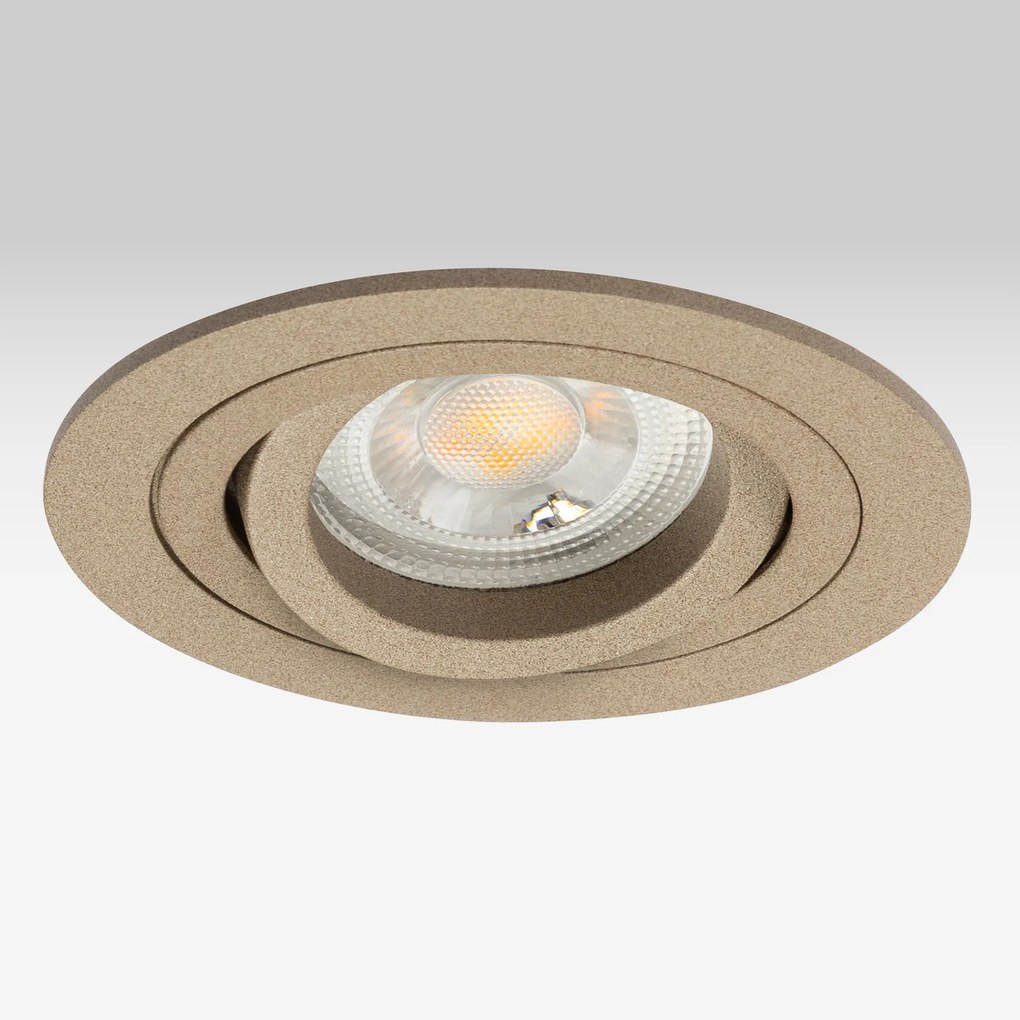 Lune Inbouwspot Rond Champagne