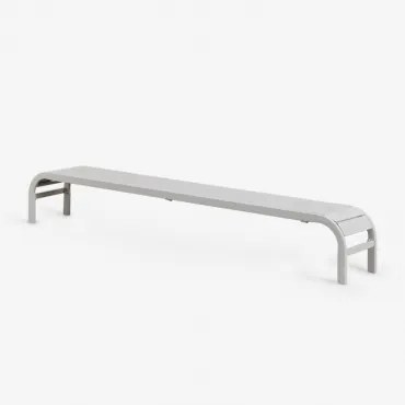 Bijzettafel Voor Ligstoel Van Staal Marietta Wit - Sklum