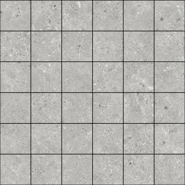Baldocer Cerámica Stoneland Pearl mozaiek 5x5 op net van 30x30cm SW07314638-1