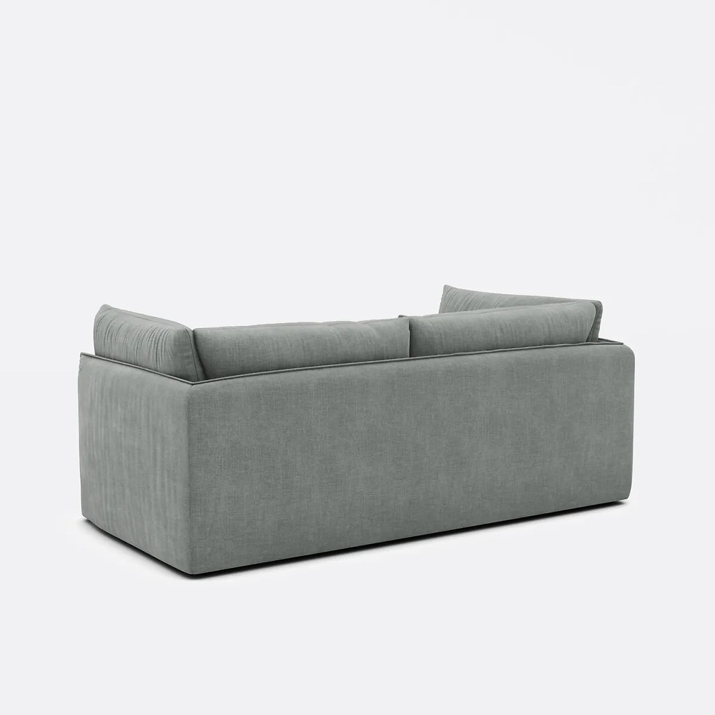 3-zits rechte bank in gestructureerde stof, Malo