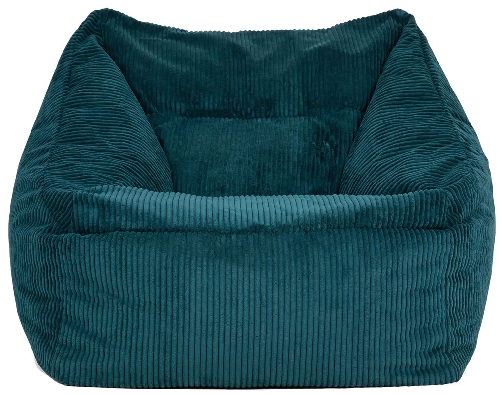 Cloudy Zitzak Stoel met Armleuning - Donkergroen