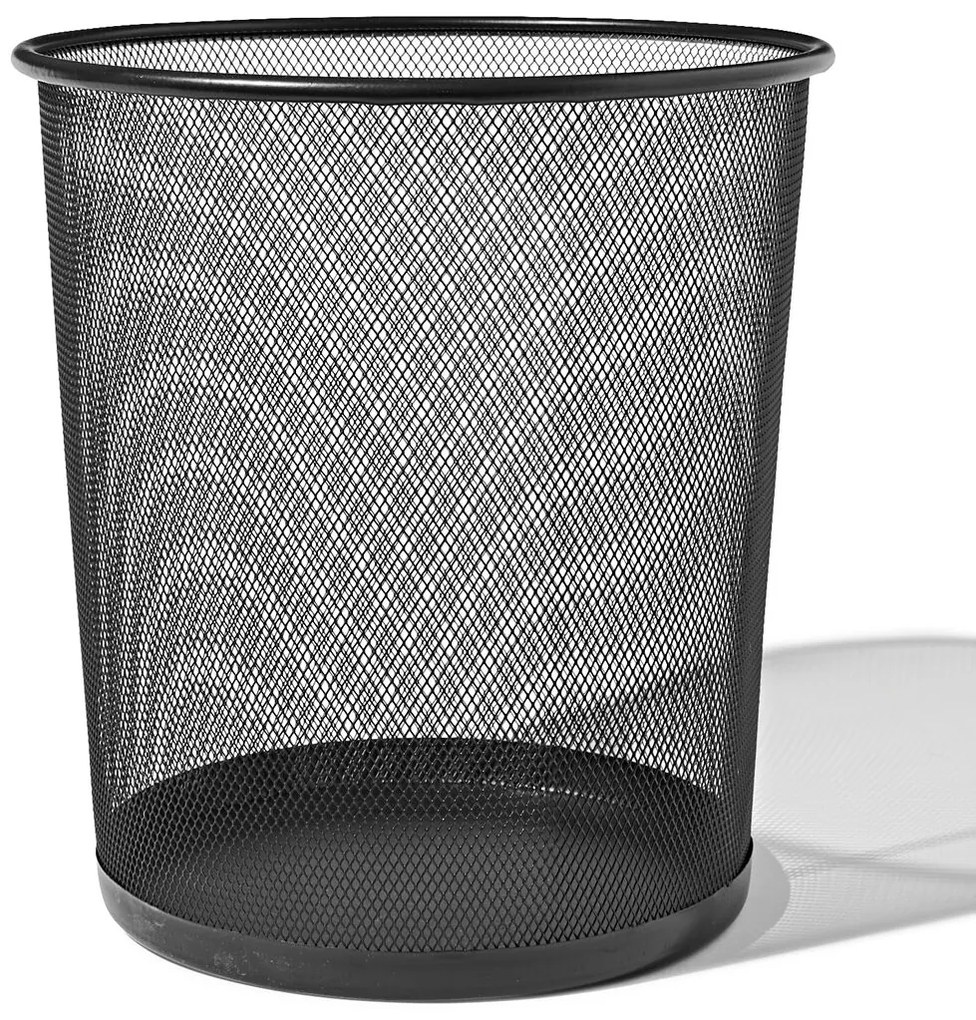 HEMA Prullenbak 12L Zwart