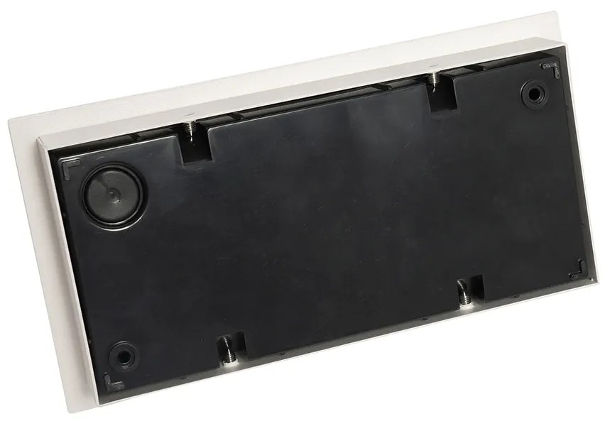 Moderne buiten wandlamp wit incl. LED 2-lichts IP54 - Simon