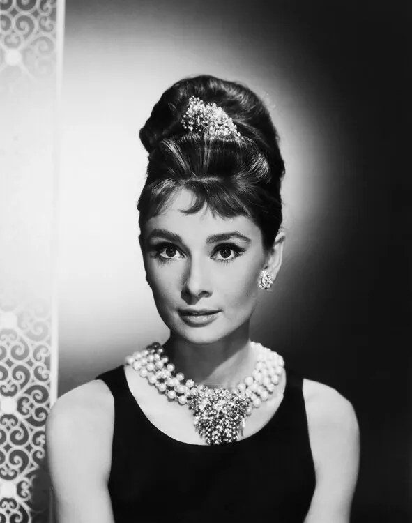 Foto Audrey Hepburn in Breakfast at Tiffany's, George Rinhart