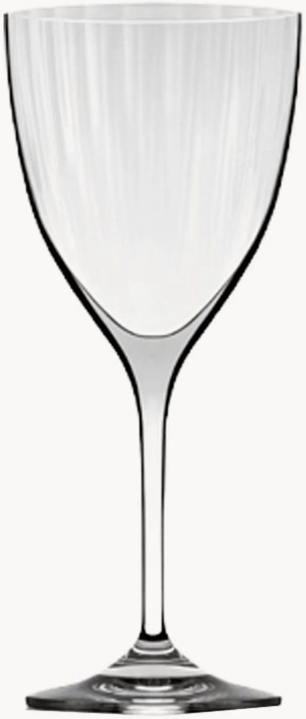 Witte wijnglazen Lights, 6-delig