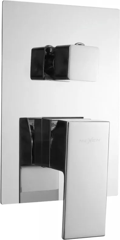 Mexen Uno inbouw badkraan, chroom - 71435-00