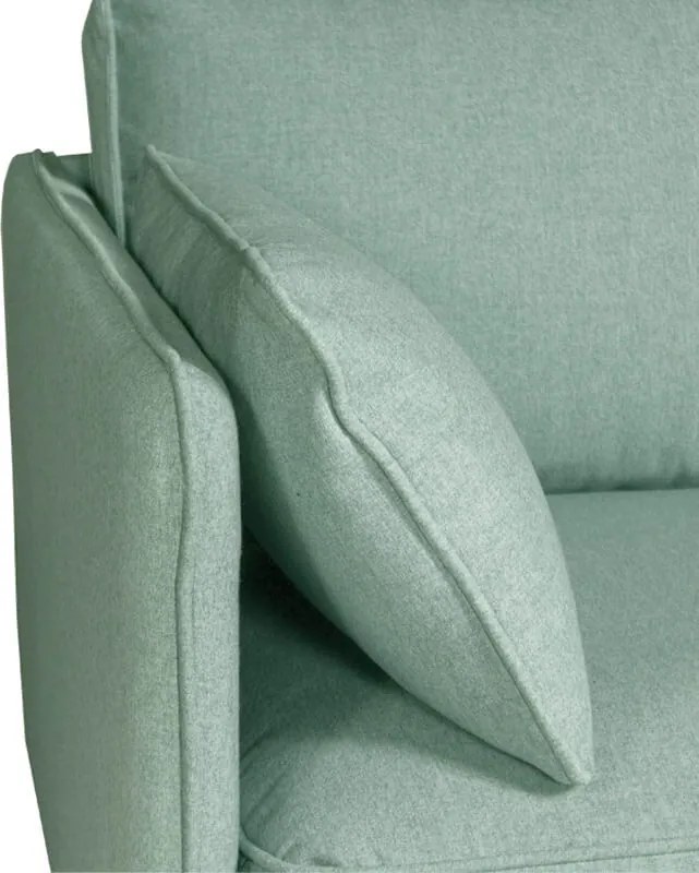 Hoekbank - Zinnia - links - stof Varese zeegroen 21