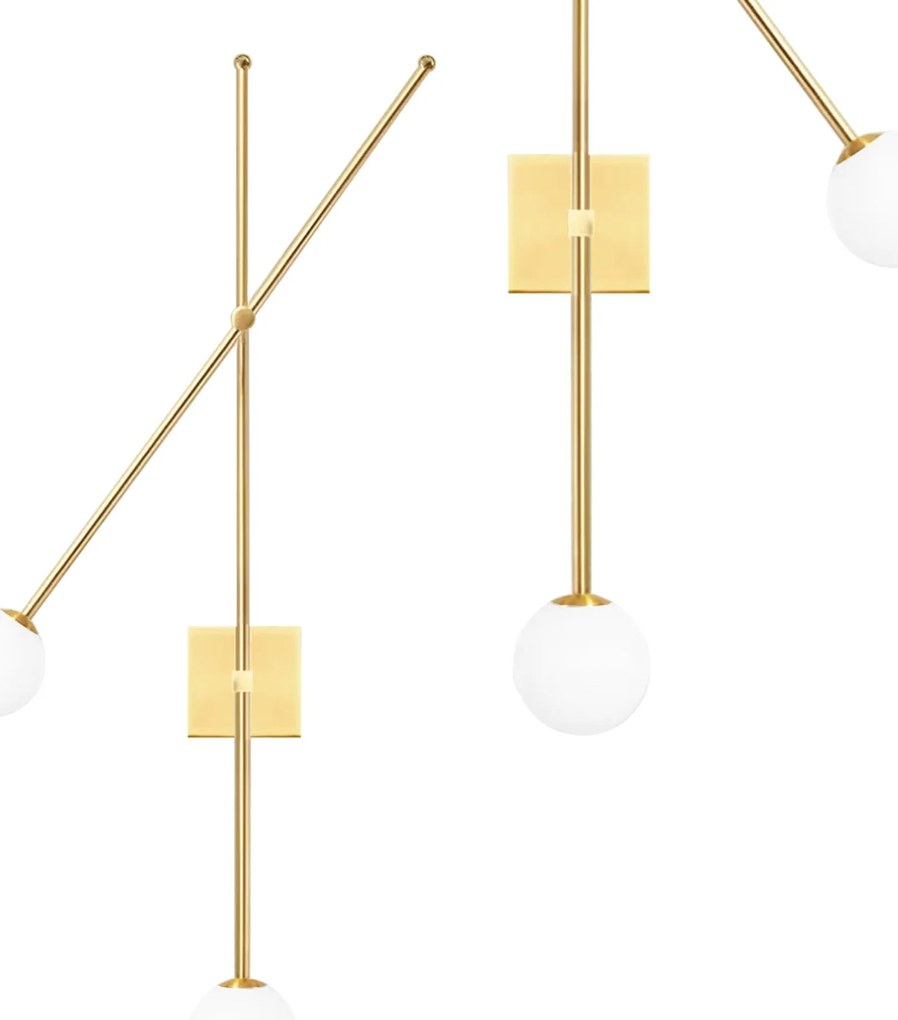 Wandlamp APP1594-2W gold